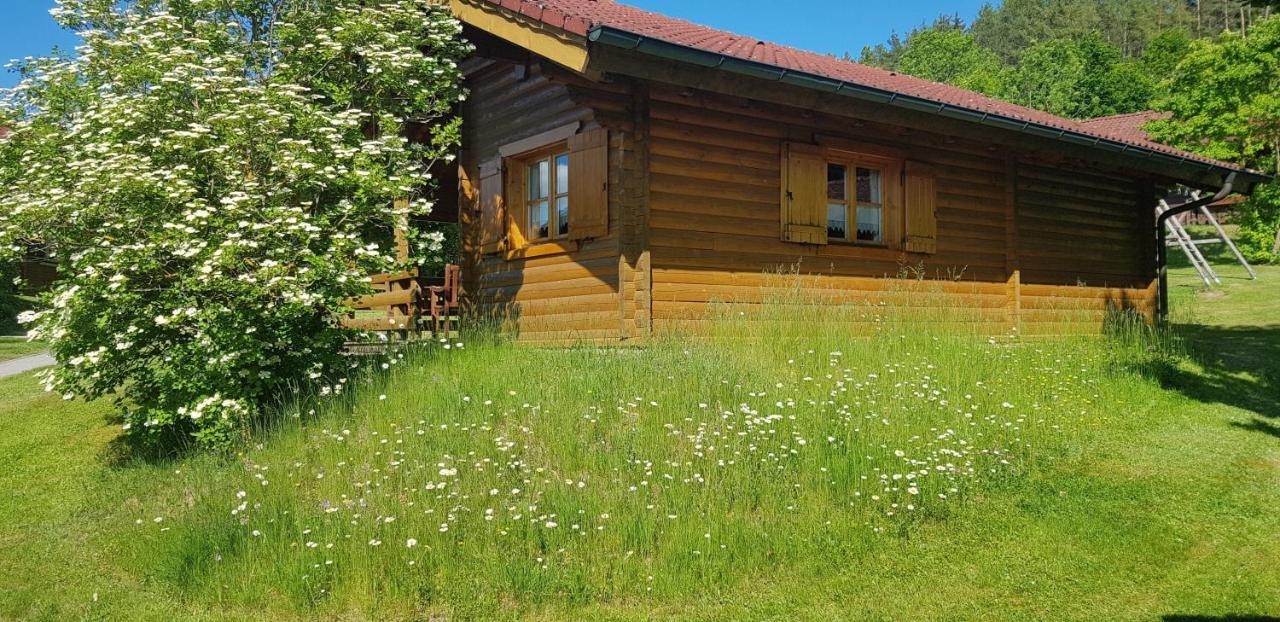 Blockhaus Stamsried Villa Ngoại thất bức ảnh